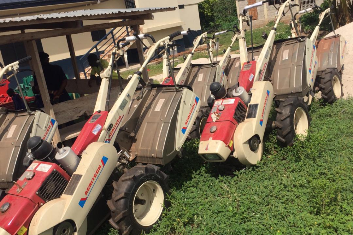 Dormaa West District Assembly Receives Farm Machinery to Boost Agriculture Productivity