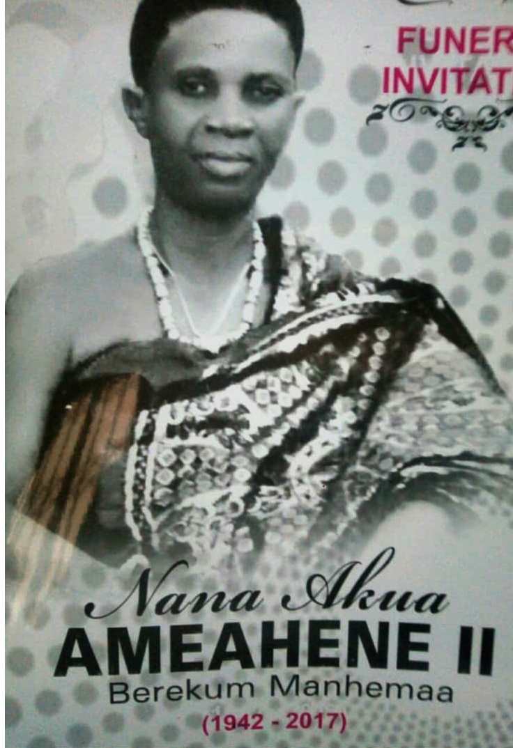 Nana Ameyaahene queen Berekum1